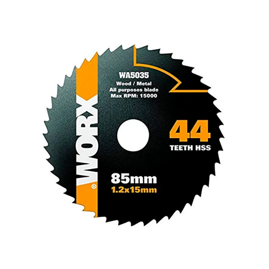 WORXSAW 44Z HSS - Disco multiusos para WORX WX426 / WX523