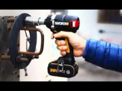 WORX WX279 - Llave impacto Brushless (sin escobillas) con 2 baterías (20V/2Ah)
