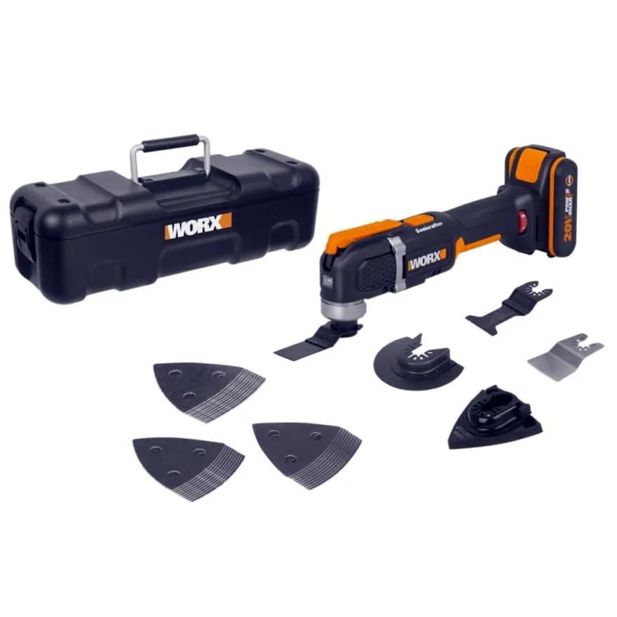 WORX WX696 – Multiherramienta Sonicrafter (20V - 2 Ah)