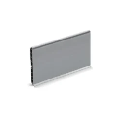 Zócalo liso de Aluminio/PVC (h=96/146/166 mm)
