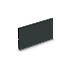 Zócalo liso de Aluminio/PVC (h=100/148/164 mm)
