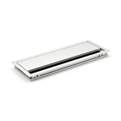 ZENIT SLIM - Pasacables para tablero delgado con tapa abatible