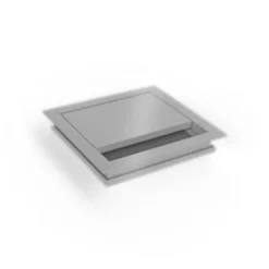 ZENIT SLIM - Pasacables para tablero delgado con tapa abatible