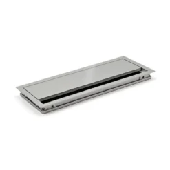 ZENIT SLIM - Pasacables para tablero delgado con tapa abatible