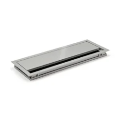 ZENIT SLIM - Pasacables para tablero delgado con tapa abatible