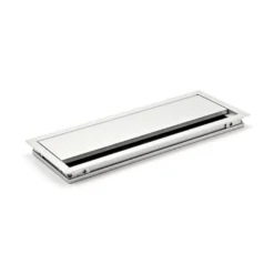 ZENIT SLIM - Pasacables para tablero delgado con tapa abatible