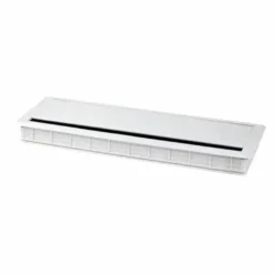 ZENIT SMOVE - Pasacables rectangular con tapa abatible decelerante