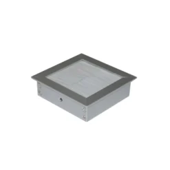 ZENIT SQUARE - Pasacables de encastre con orificio de doble felpa