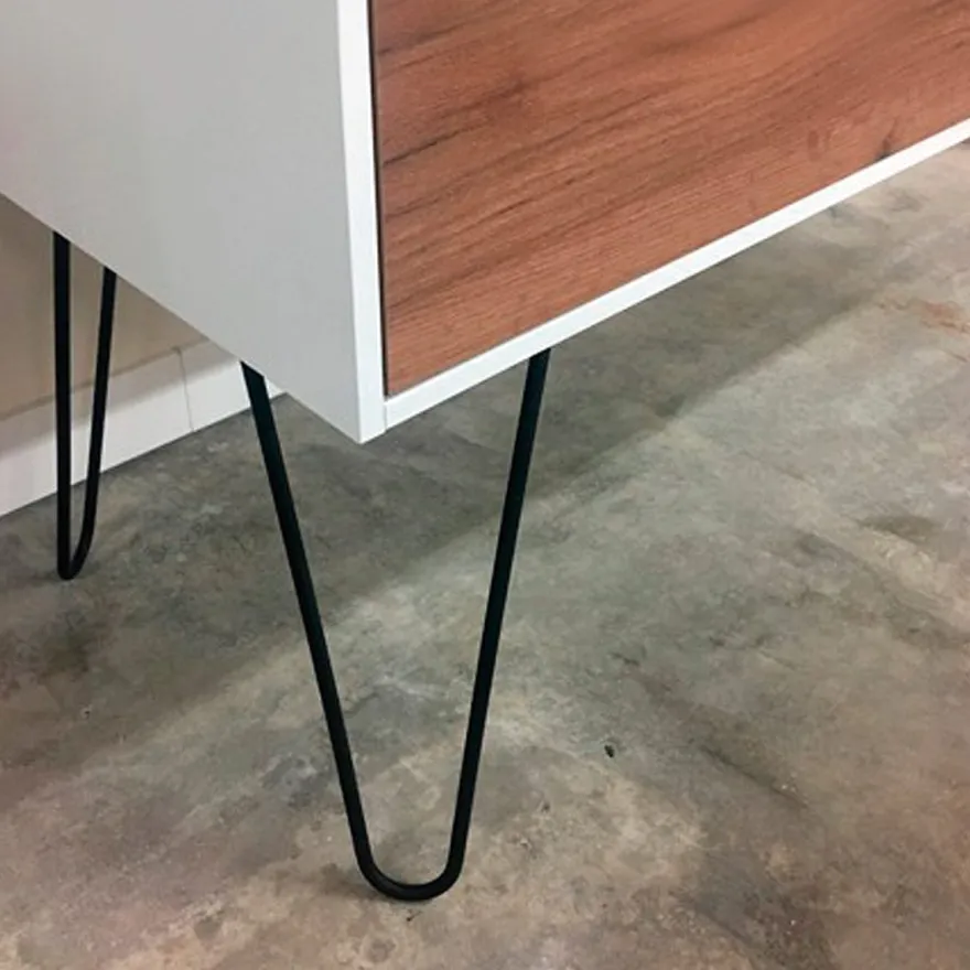 ZOE - Patas tubulares de Ø8 para muebles